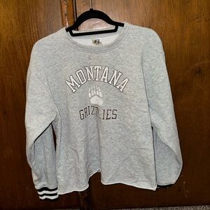 Montana grizzly crewneck